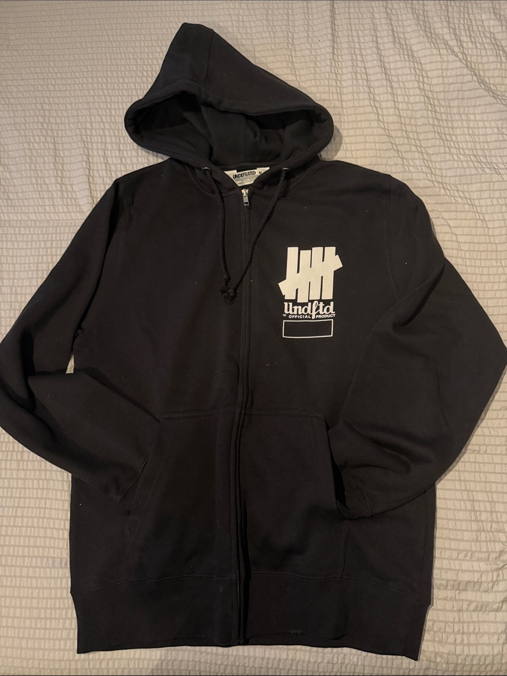 Undefeated Logo Zip-Up Sweatshirt